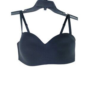 Wacoal Staying Power Strapless Bra Size 34C Black Wirefree